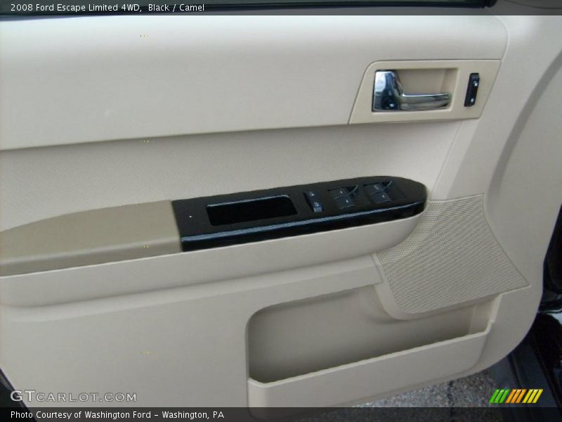 Black / Camel 2008 Ford Escape Limited 4WD