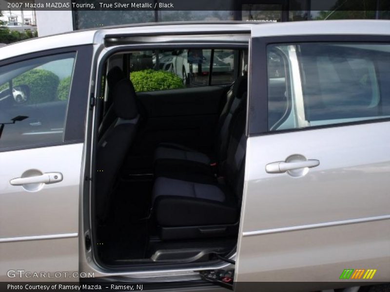 True Silver Metallic / Black 2007 Mazda MAZDA5 Touring