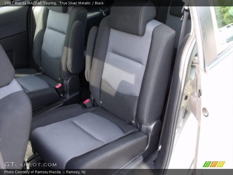 True Silver Metallic / Black 2007 Mazda MAZDA5 Touring