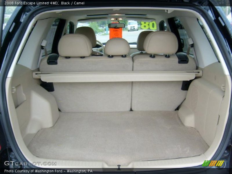 Black / Camel 2008 Ford Escape Limited 4WD