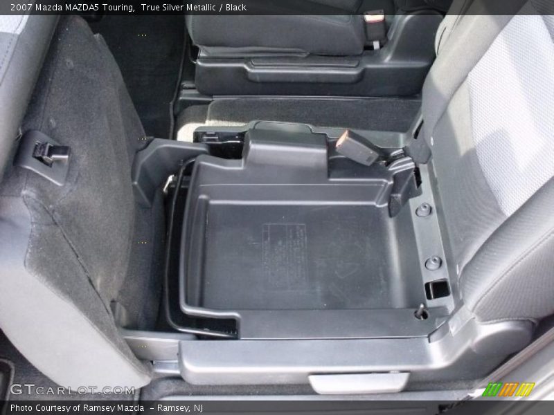 True Silver Metallic / Black 2007 Mazda MAZDA5 Touring