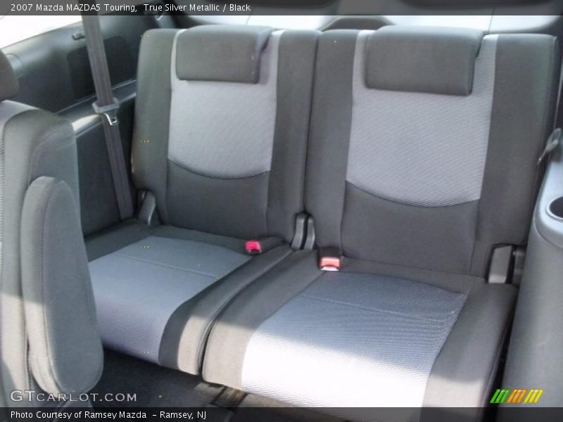 True Silver Metallic / Black 2007 Mazda MAZDA5 Touring
