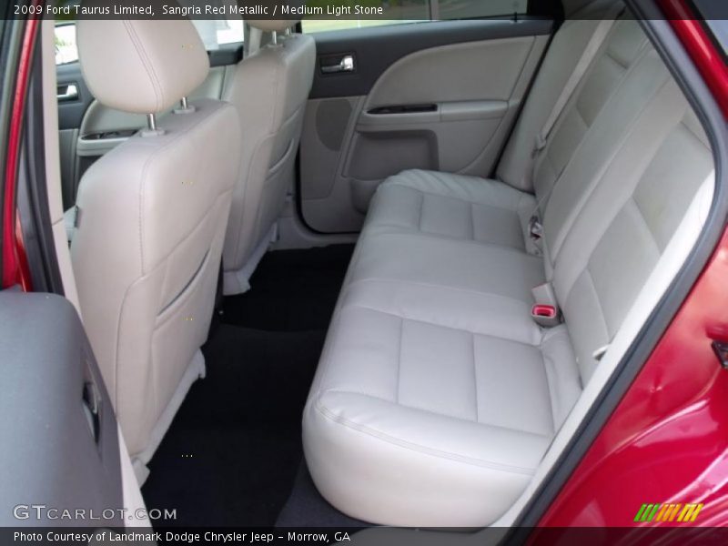 Sangria Red Metallic / Medium Light Stone 2009 Ford Taurus Limited