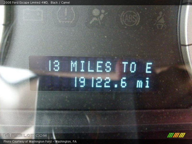 Black / Camel 2008 Ford Escape Limited 4WD