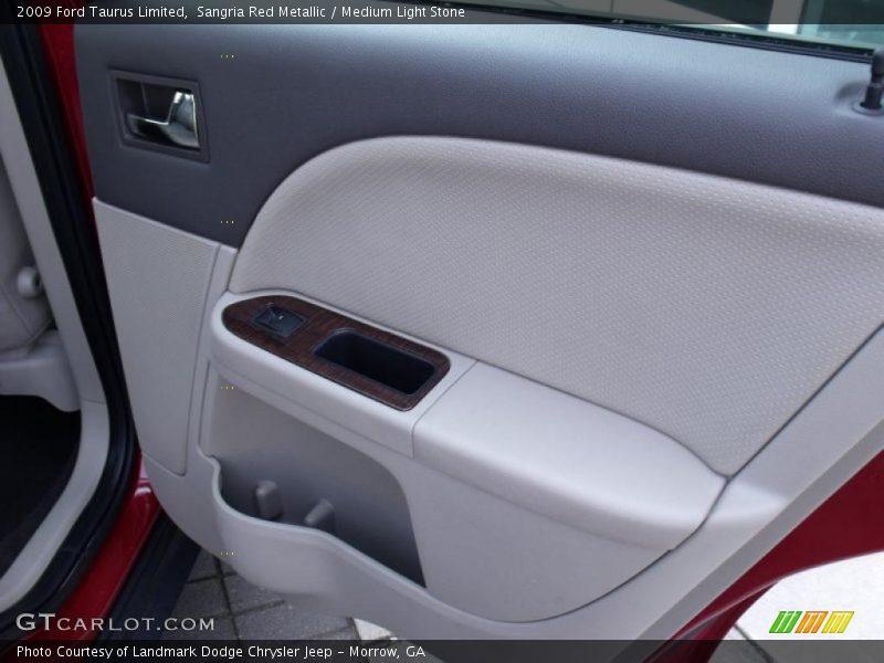Sangria Red Metallic / Medium Light Stone 2009 Ford Taurus Limited
