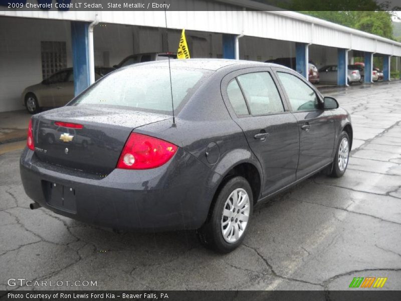 Slate Metallic / Ebony 2009 Chevrolet Cobalt LT Sedan
