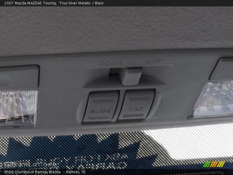 True Silver Metallic / Black 2007 Mazda MAZDA5 Touring