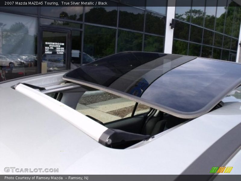 True Silver Metallic / Black 2007 Mazda MAZDA5 Touring