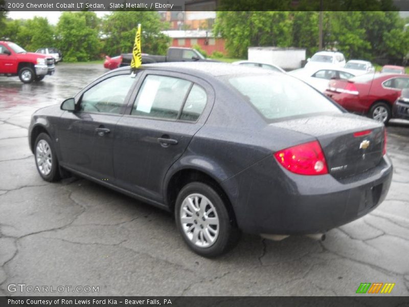 Slate Metallic / Ebony 2009 Chevrolet Cobalt LT Sedan