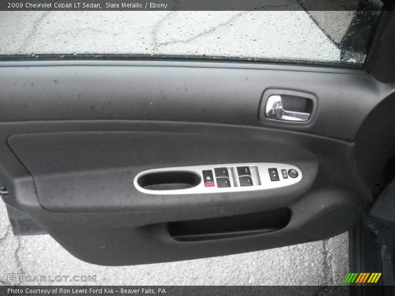 Slate Metallic / Ebony 2009 Chevrolet Cobalt LT Sedan