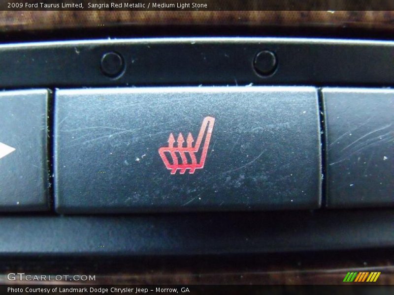 Sangria Red Metallic / Medium Light Stone 2009 Ford Taurus Limited