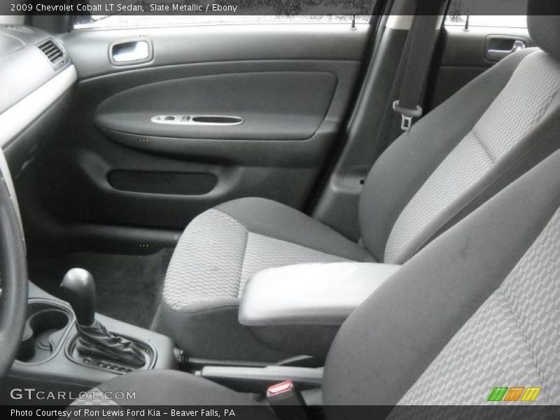 Slate Metallic / Ebony 2009 Chevrolet Cobalt LT Sedan