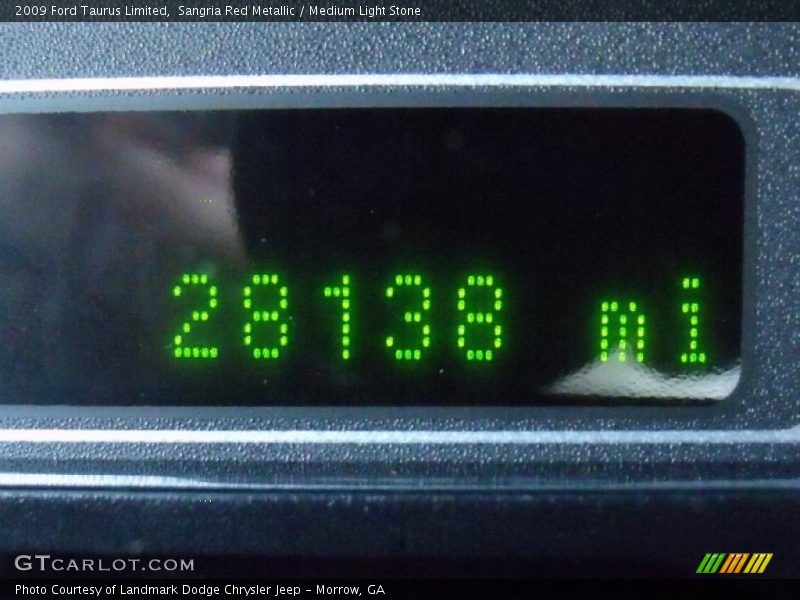Sangria Red Metallic / Medium Light Stone 2009 Ford Taurus Limited