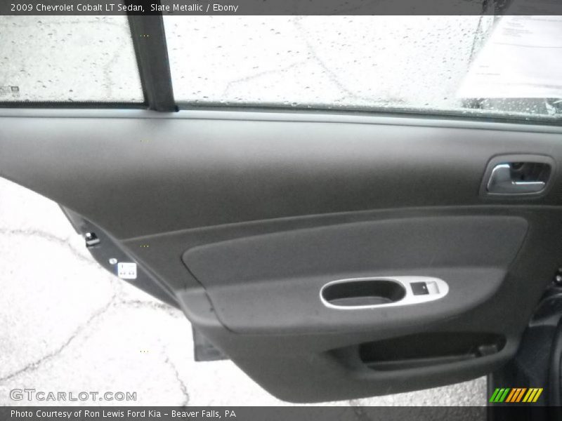 Slate Metallic / Ebony 2009 Chevrolet Cobalt LT Sedan
