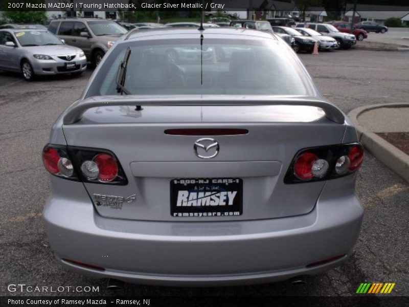 Glacier Silver Metallic / Gray 2007 Mazda MAZDA6 i Touring Hatchback