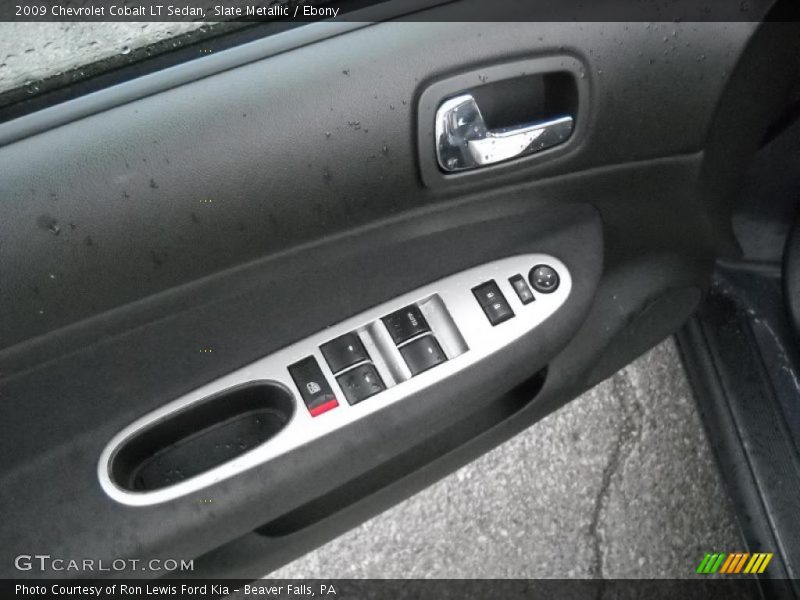 Slate Metallic / Ebony 2009 Chevrolet Cobalt LT Sedan