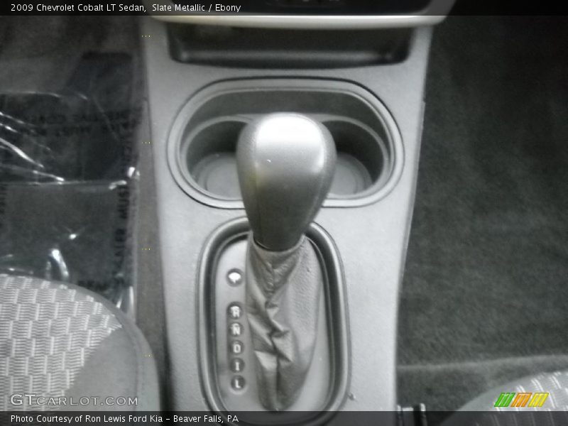 Slate Metallic / Ebony 2009 Chevrolet Cobalt LT Sedan