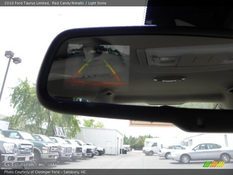 Red Candy Metallic / Light Stone 2010 Ford Taurus Limited