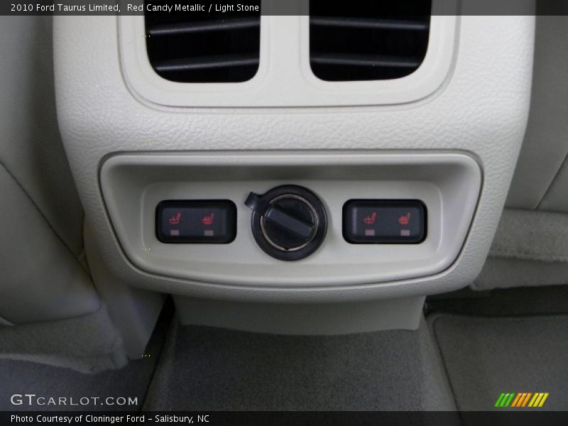 Red Candy Metallic / Light Stone 2010 Ford Taurus Limited