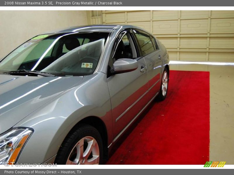 Precision Gray Metallic / Charcoal Black 2008 Nissan Maxima 3.5 SE