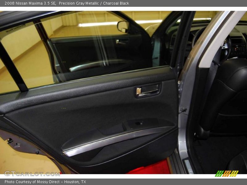 Precision Gray Metallic / Charcoal Black 2008 Nissan Maxima 3.5 SE