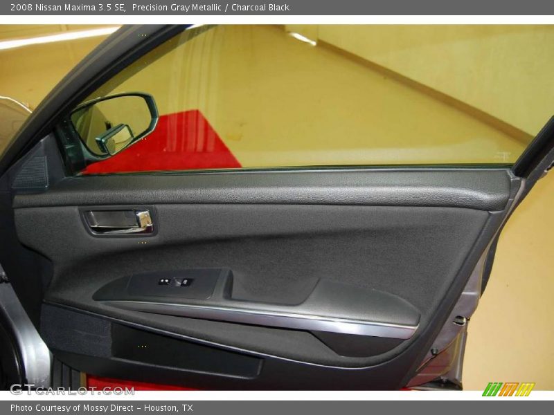 Precision Gray Metallic / Charcoal Black 2008 Nissan Maxima 3.5 SE