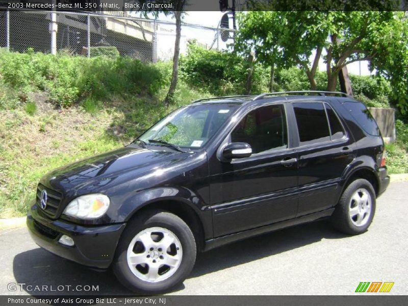 Black / Charcoal 2003 Mercedes-Benz ML 350 4Matic