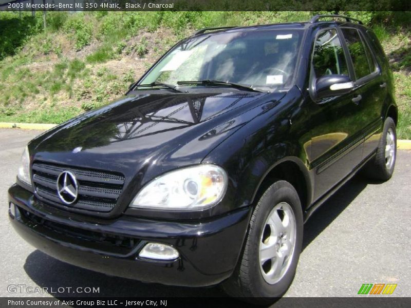 Black / Charcoal 2003 Mercedes-Benz ML 350 4Matic