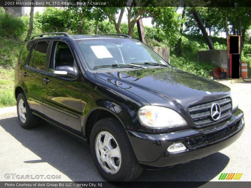 Black / Charcoal 2003 Mercedes-Benz ML 350 4Matic