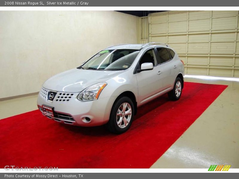 Silver Ice Metallic / Gray 2008 Nissan Rogue SL