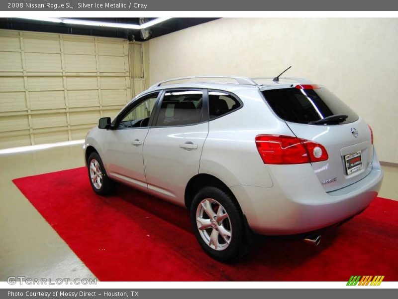 Silver Ice Metallic / Gray 2008 Nissan Rogue SL