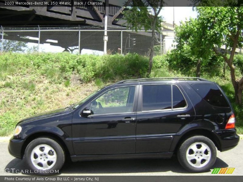 Black / Charcoal 2003 Mercedes-Benz ML 350 4Matic