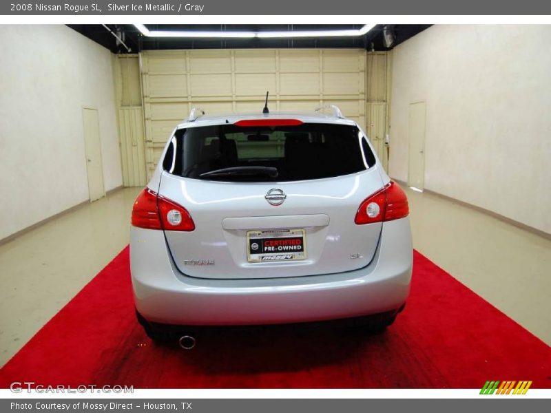 Silver Ice Metallic / Gray 2008 Nissan Rogue SL