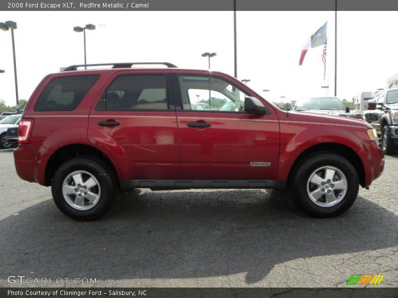 Redfire Metallic / Camel 2008 Ford Escape XLT