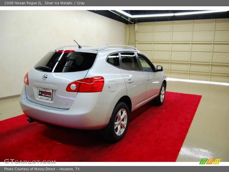Silver Ice Metallic / Gray 2008 Nissan Rogue SL