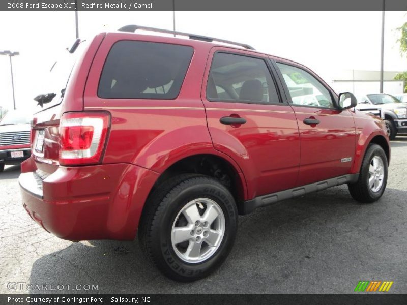 Redfire Metallic / Camel 2008 Ford Escape XLT