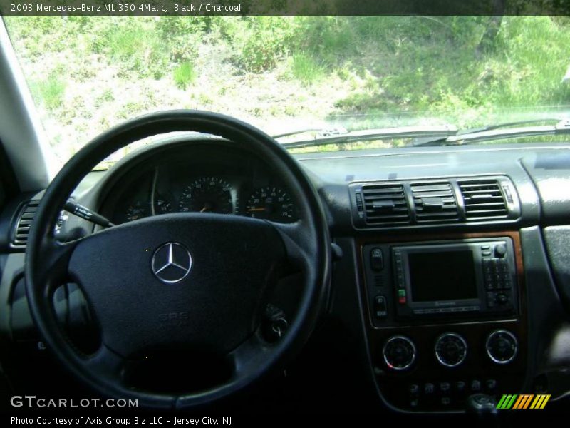 Black / Charcoal 2003 Mercedes-Benz ML 350 4Matic