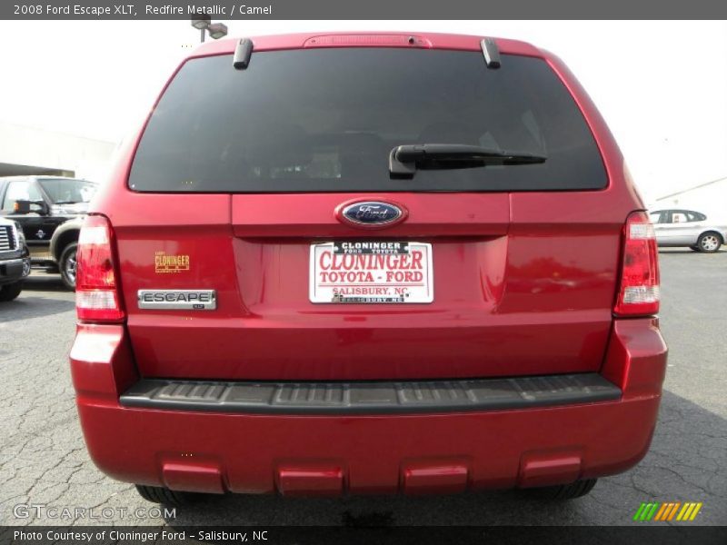 Redfire Metallic / Camel 2008 Ford Escape XLT