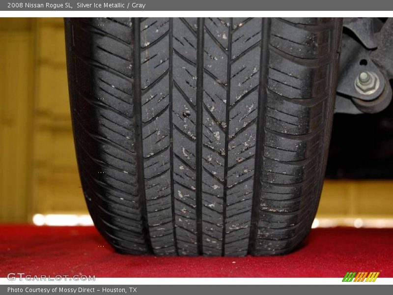Silver Ice Metallic / Gray 2008 Nissan Rogue SL