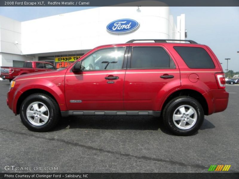 Redfire Metallic / Camel 2008 Ford Escape XLT