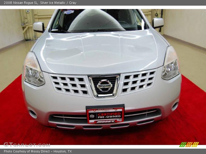 Silver Ice Metallic / Gray 2008 Nissan Rogue SL