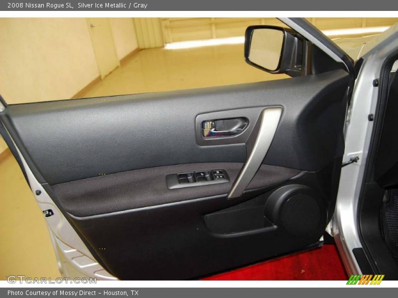 Silver Ice Metallic / Gray 2008 Nissan Rogue SL