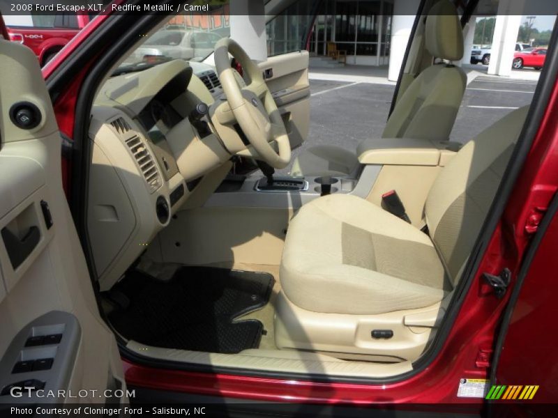 Redfire Metallic / Camel 2008 Ford Escape XLT