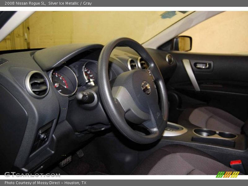 Silver Ice Metallic / Gray 2008 Nissan Rogue SL