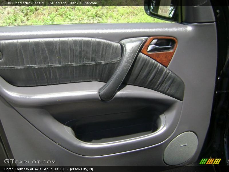Black / Charcoal 2003 Mercedes-Benz ML 350 4Matic