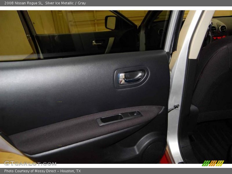 Silver Ice Metallic / Gray 2008 Nissan Rogue SL