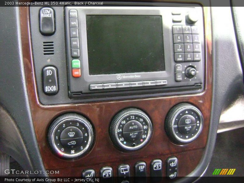 Black / Charcoal 2003 Mercedes-Benz ML 350 4Matic