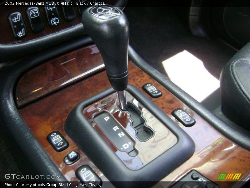 Black / Charcoal 2003 Mercedes-Benz ML 350 4Matic