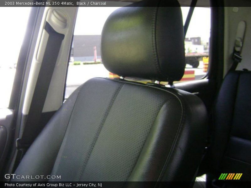 Black / Charcoal 2003 Mercedes-Benz ML 350 4Matic