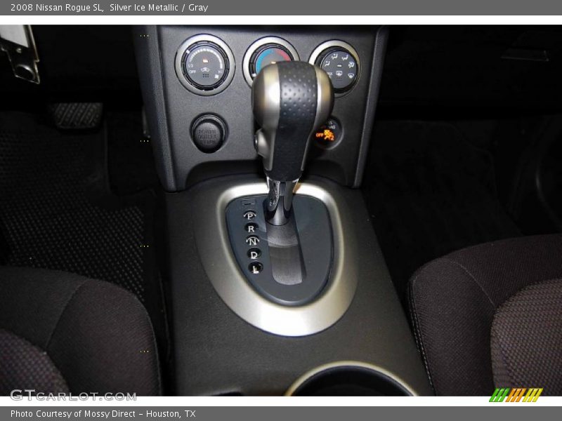 Silver Ice Metallic / Gray 2008 Nissan Rogue SL